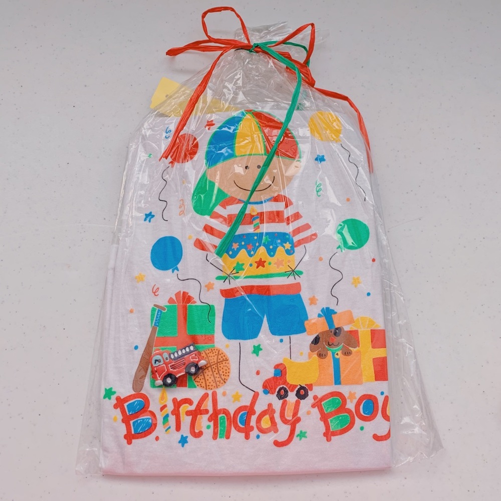 Birthday Boy T-shirt size 5-7 Years Old (medium)
